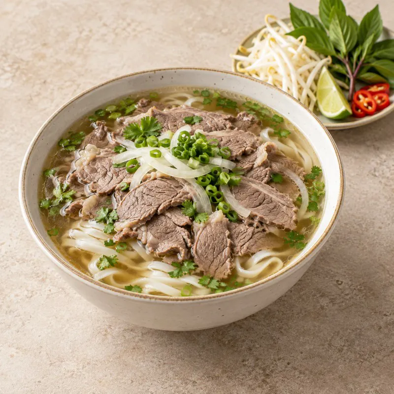 Phở bò chín